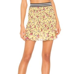Yellow floral For Love and Lemon skirt